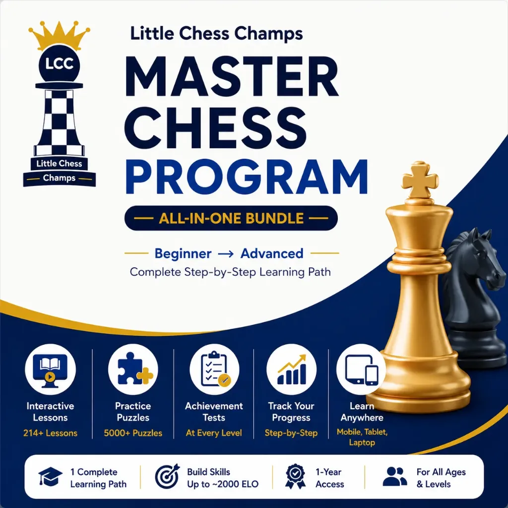 Master Chess Program | Step-by-Step Interactive Lessons